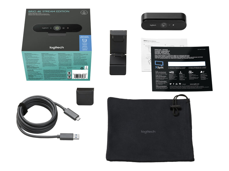 Logitech 4K Streaming-Kamera – Ideal für Videokonferenzen