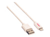 ROLINE Lightning-Kabel – 1 m, USB-Anschluss für Apple Geräte
