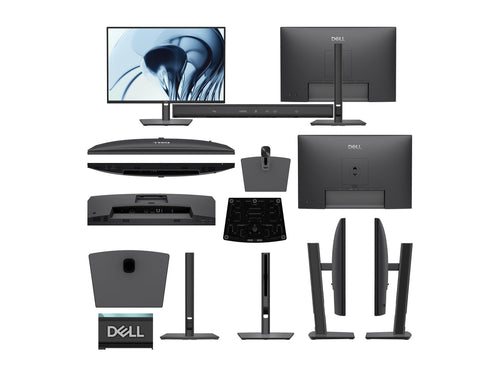 Dell 24" LED-Monitor – 2K-Display, USB-C-Hub