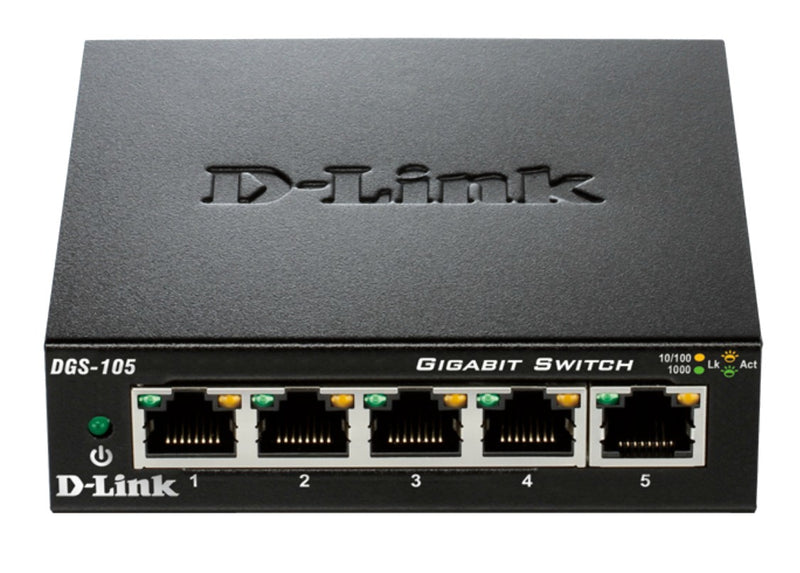 D-Link Gigabit Switch – 5 Ports für schnelles Netzwerk