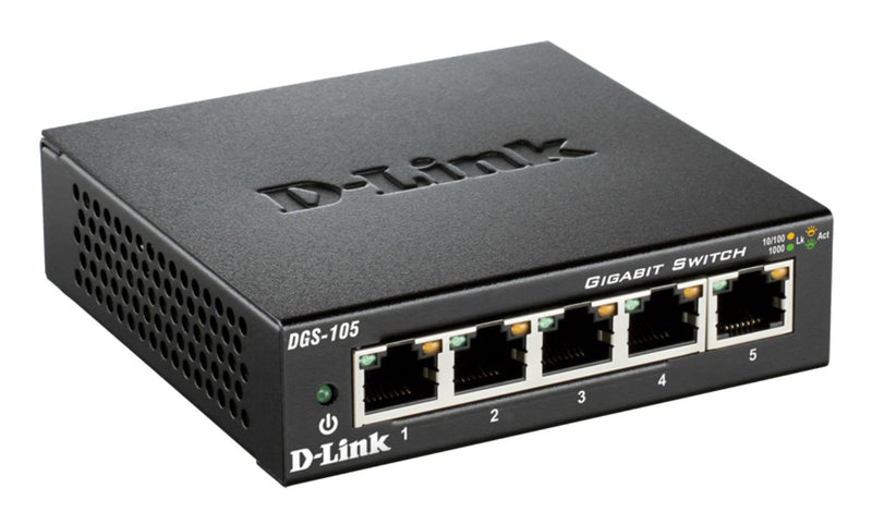 D-Link Gigabit Switch – 5 Ports für schnelles Netzwerk