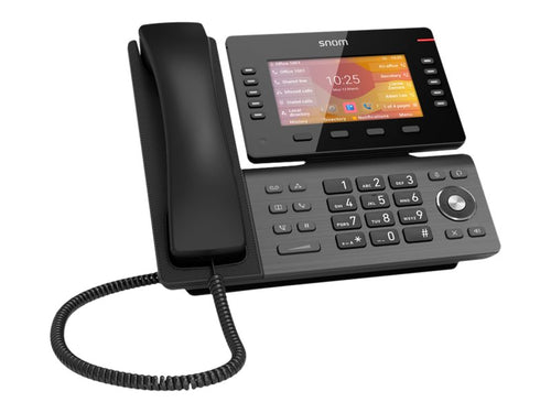 Snom VoIP-Telefon – Wi-Fi, Bluetooth, 10 Funktionstasten