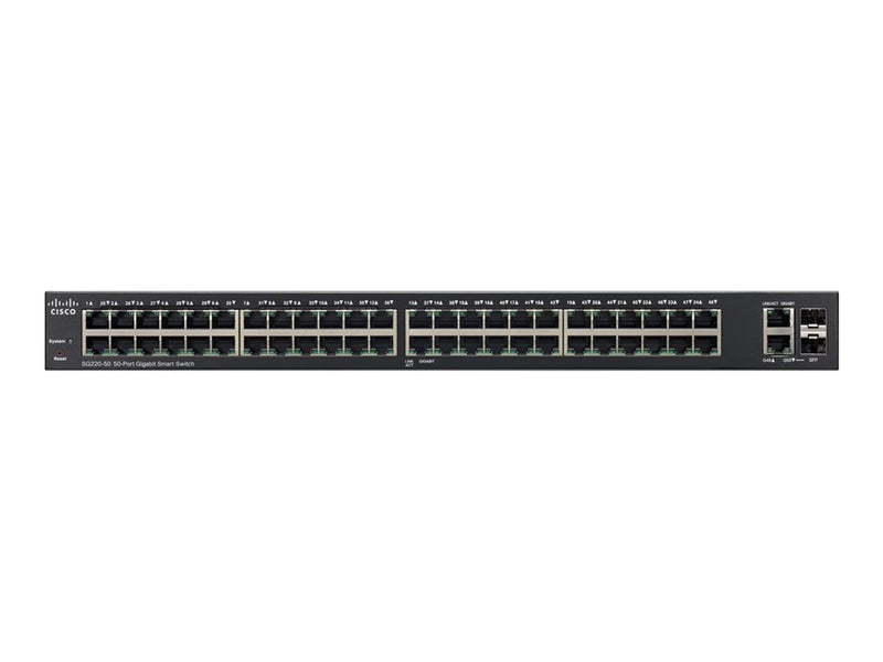 Cisco 50-Port Gigabit Switch – Verwaltbar, für Desktop & Rack