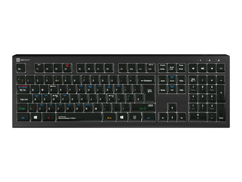 LogicKeyboard Astra 2 – Beleuchtete USB-Tastatur für Windows