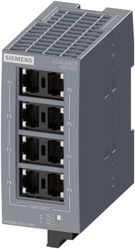 Siemens Netzwerk-Switch – 8 Anschlüsse, Gigabit Ethernet