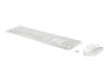 HP Kabelloses Tastatur-Maus-Set – 2.4 GHz Verbindung, Weiß