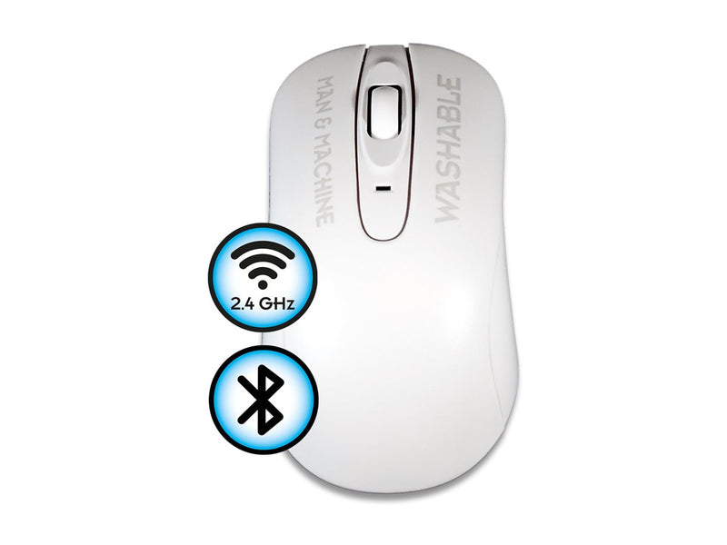MAN & MACHINE Kabellose Maus – Abwaschbar, Bluetooth