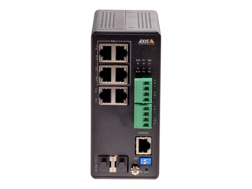 AXIS PoE Switch – 4 Anschlüsse, Rack-montierbar