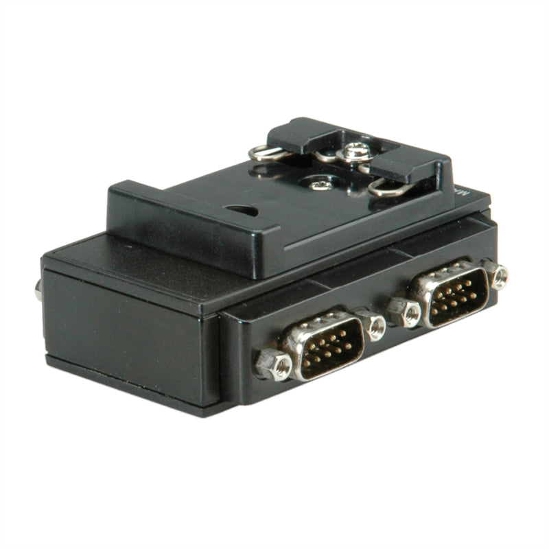 Roline USB-Seriell Adapter – Für DIN-Schienen, einfache Verbindung