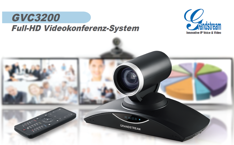 Grandstream Videokonferenzsystem – Android, inkl. Konferenztelefon