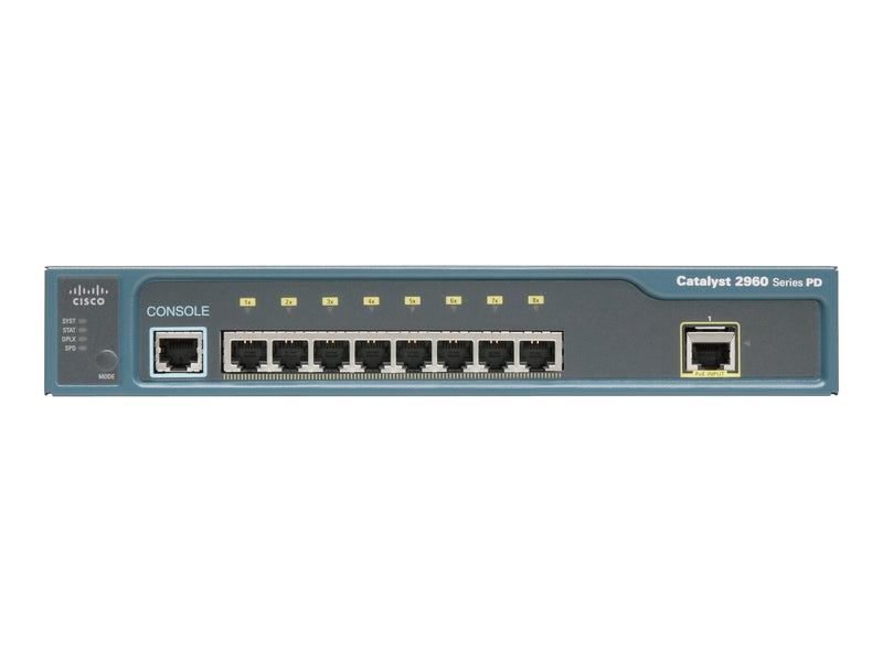 Cisco Netzwerk-Switch – 8 Anschlüsse, PoE-Unterstützung