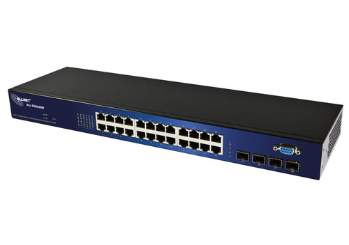 ALLNET 24-Port Gigabit Switch – Lüfterlos, Smart Managed