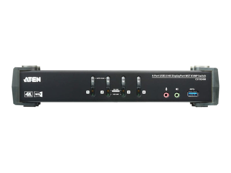 ATEN KVMP-Switch – 4K DisplayPort, USB 3.0