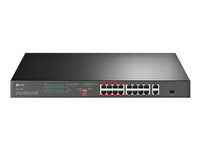 TP-Link 16-Port Netzwerk-Switch – PoE+ und Gigabit-Anschlüsse
