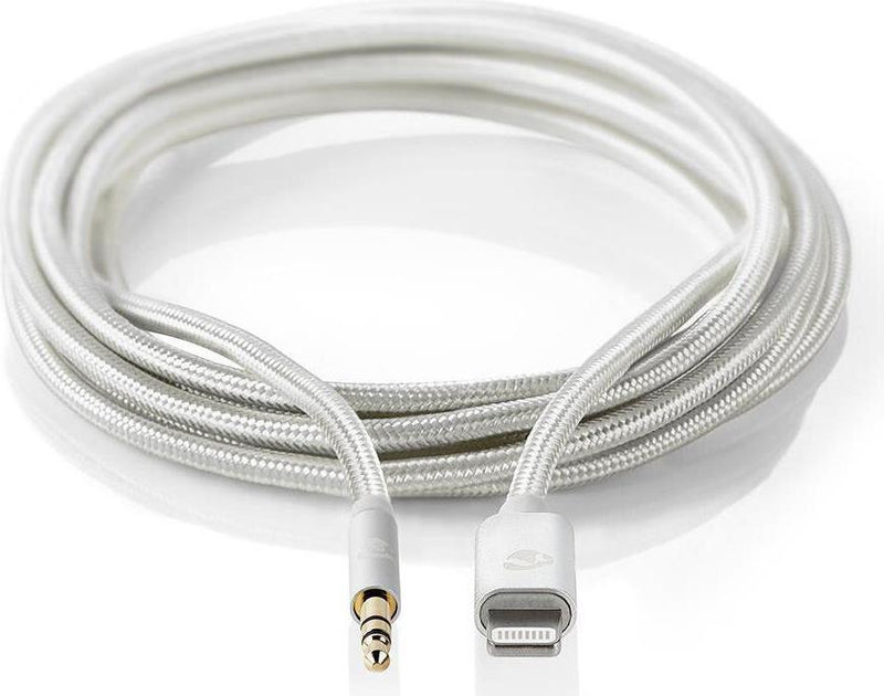 NEDIS Lightning Adapter – 3.5 mm Stecker, 1 m Länge