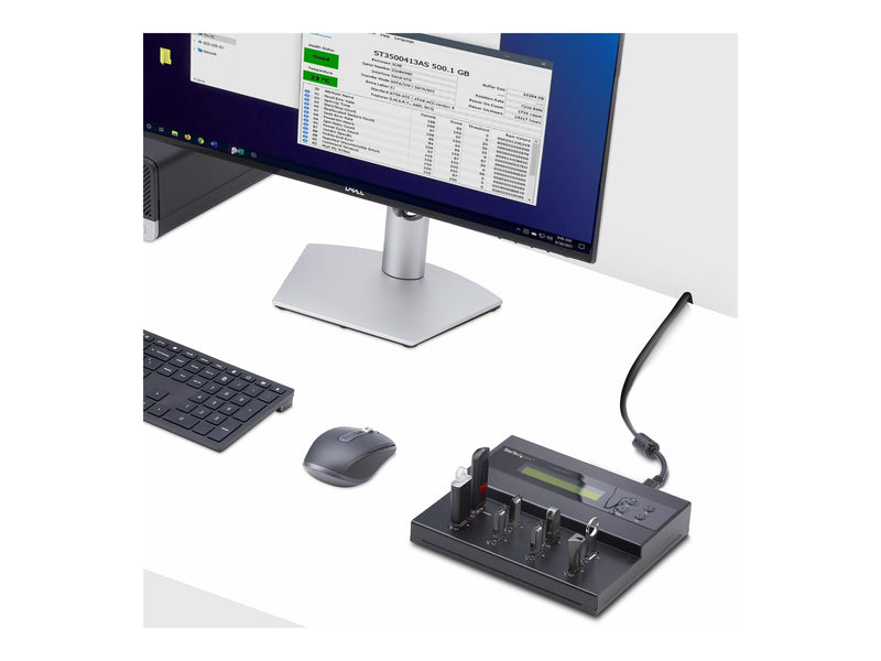 StarTech USB-Duplizierer – 1:7 für USB-Sticks, eigenständig