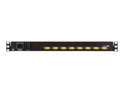 Aten 8-Port KVM-Konsole – 18,5" Display, integrierter Switch