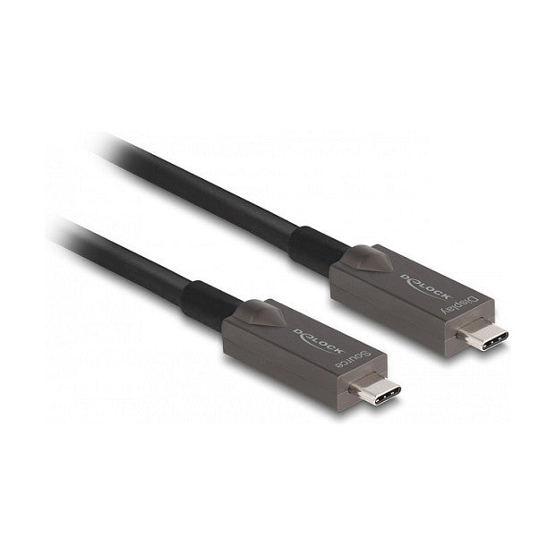 Delock USB-C Kabel – 8m, 4K Videoübertragung