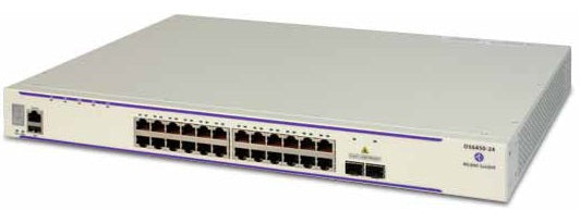 Alcatel Netzwerk-Switch – 24 Anschlüsse, Gigabit Ethernet