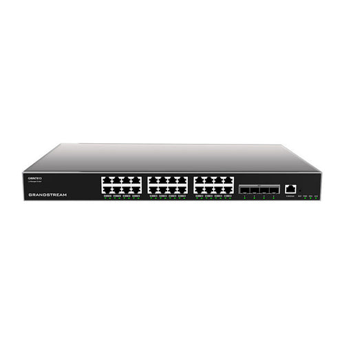 Grandstream Netzwerk-Switch – 24 Anschlüsse, 10 Gigabit SFP+