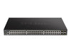 D-Link 52-Port Netzwerk-Switch – Smart, PoE, Gigabit