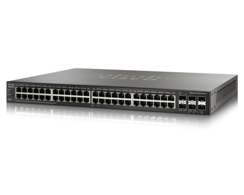 Cisco 48-Port Netzwerk-Switch – PoE, 10 Gbit/s für kleine Unternehmen