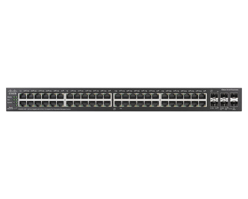 Cisco 48-Port Netzwerk-Switch – PoE, 10 Gbit/s für kleine Unternehmen