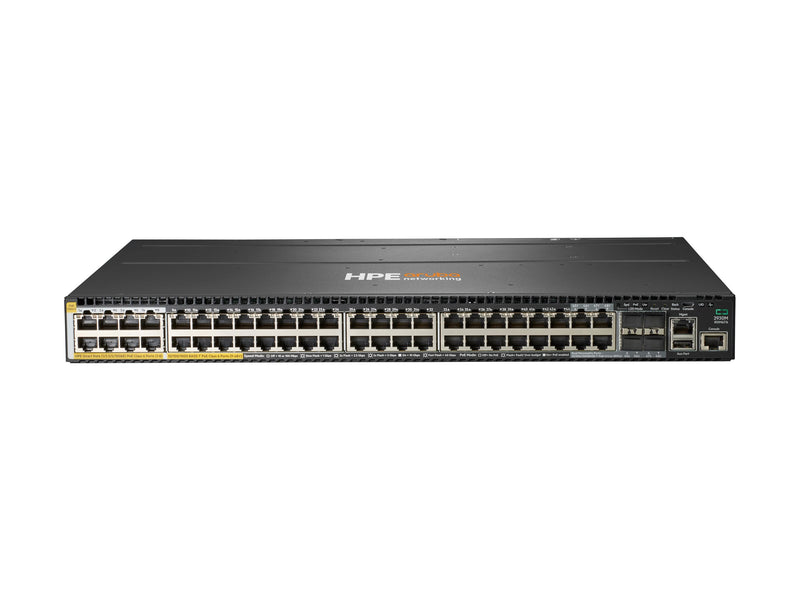 HP Enterprise Aruba Switch – 48 Anschlüsse, PoE, Gigabit Ethernet