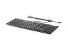 HP Business Slim Tastatur – USB, Schweizer Layout, Schwarz