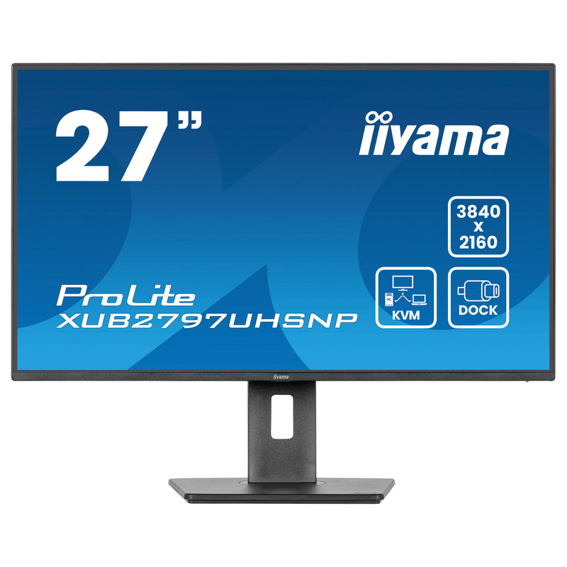 Iiyama 27" 4K Monitor – IPS-Display, USB-C-Anschluss
