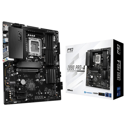 ASRock Z890 Pro-A Motherboard – USB4, 2.5 Gigabit LAN