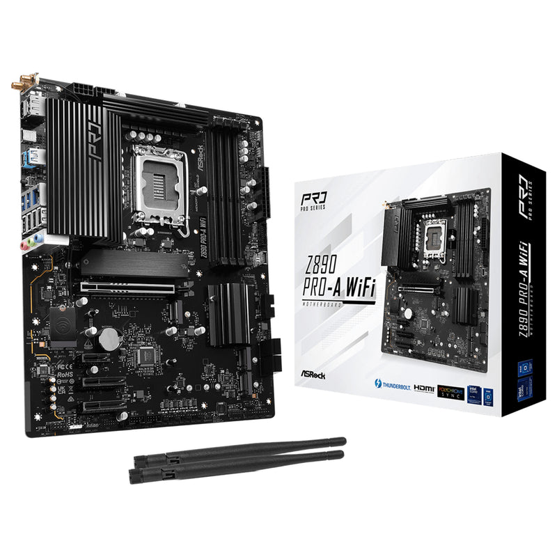 ASRock Motherboard – Wi-Fi 6E, USB-C, HD Audio
