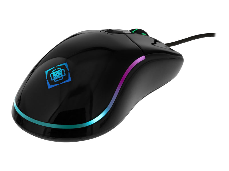DELTACO Gaming-Maus – Komfortabel, 6 Tasten, einstellbare DPI
