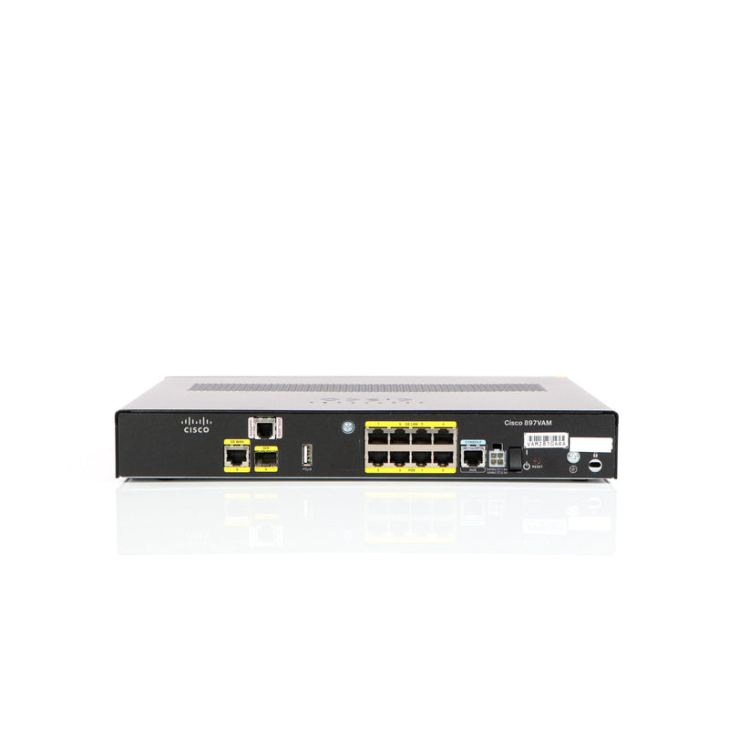 Cisco Router mit 8-Port-Switch – Ideal für kleine Büros