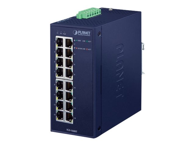 Planet Technology 16-Port Switch – für robuste Netzwerke