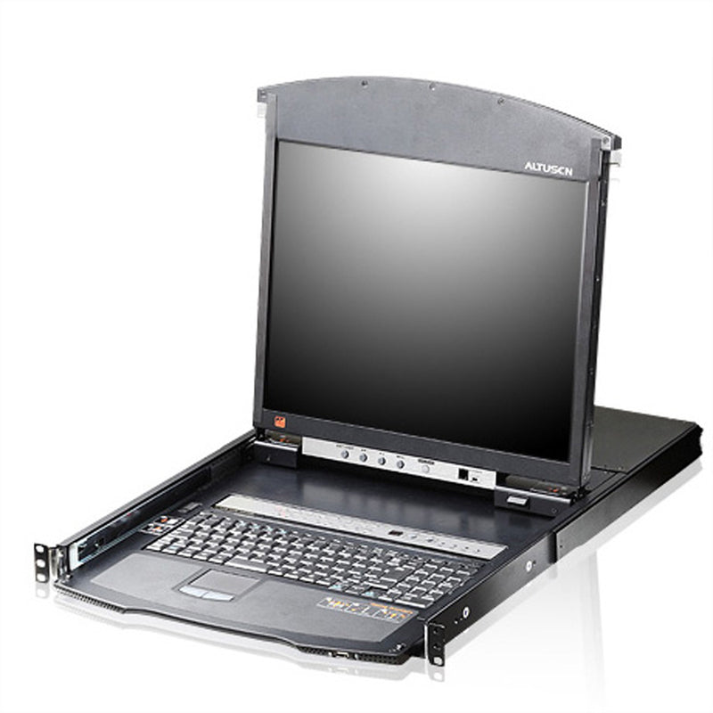 ATEN 8-Port KVM-Switch – Mit 19" LCD für einfache Verwaltung