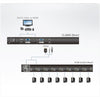ATEN 18.5" KVM-Konsole – platzsparend, Full HD-Display