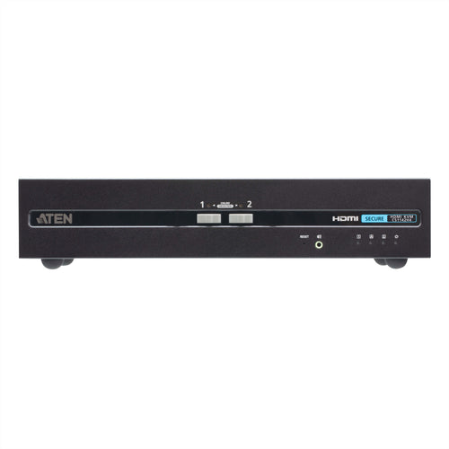 ATEN KVM-Switch – 2-Port HDMI, Dual-Display-Unterstützung