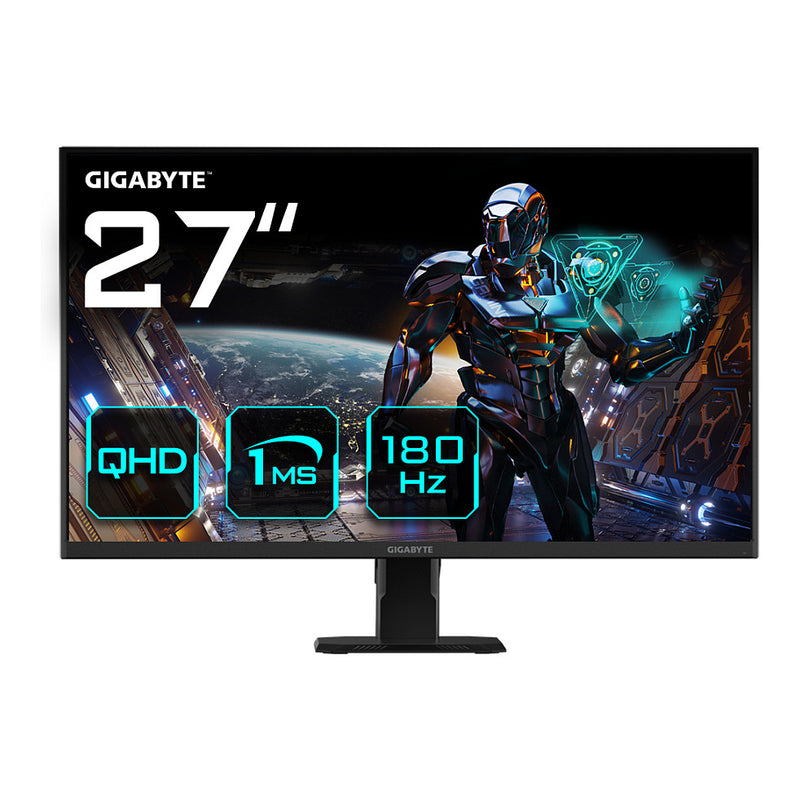 Gigabyte 27" LED-Monitor – 2K-Auflösung, 180 Hz Bildwiederholrate