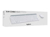 Logitech Kabelloses Tastatur-Maus-Set – Schlankes Design, 10m Reichweite