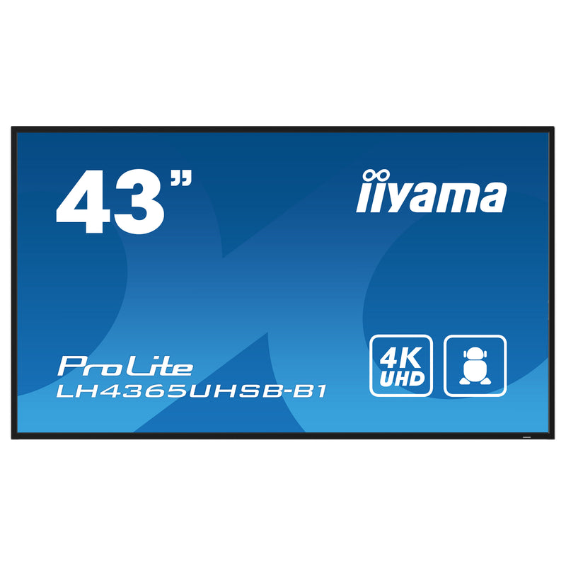 Iiyama 43" 4K Monitor – Klare Bilder, weite Blickwinkel