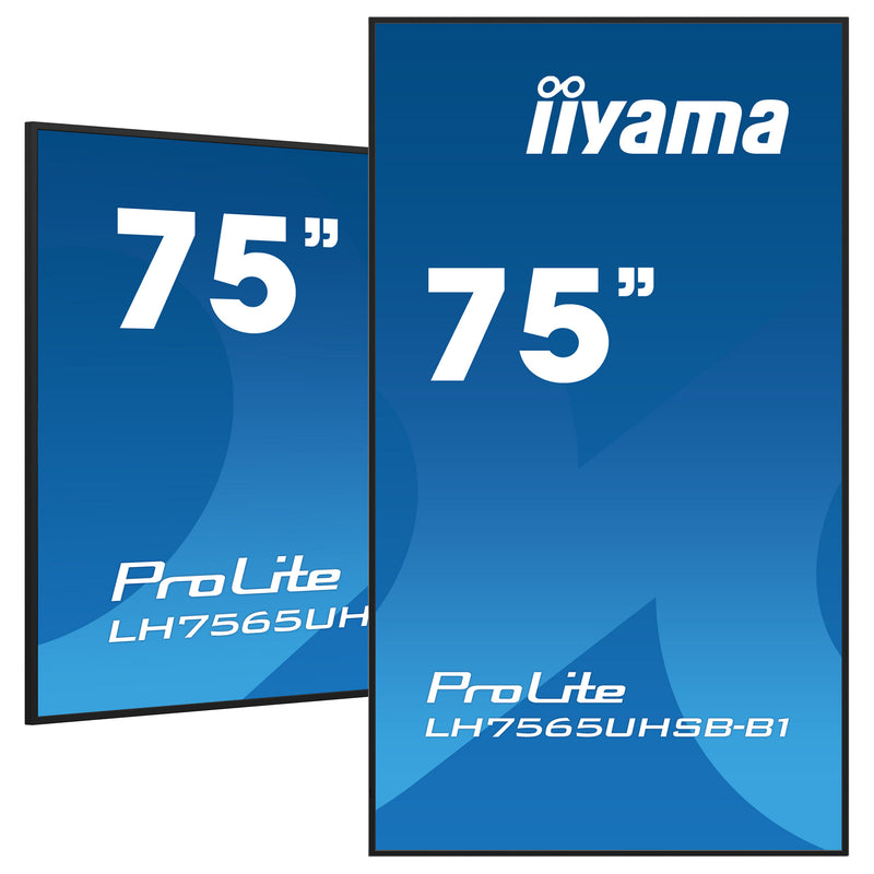Iiyama 75" Display – 4K UHD, Android OS für Digital Signage