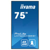 Iiyama 75" Display – 4K UHD, Android OS für Digital Signage