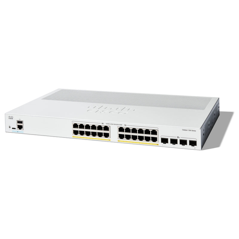Cisco Netzwerk-Switch – 24 Ports, PoE+ für kleine Unternehmen