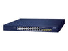 PLANET TECHNOLOGY Netzwerk-Switch – 24 Ports für IPv4/IPv6