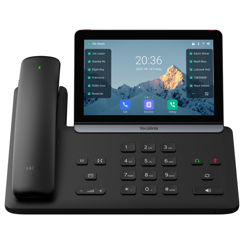 Yealink VoIP-Tischtelefon – WLAN, Bluetooth