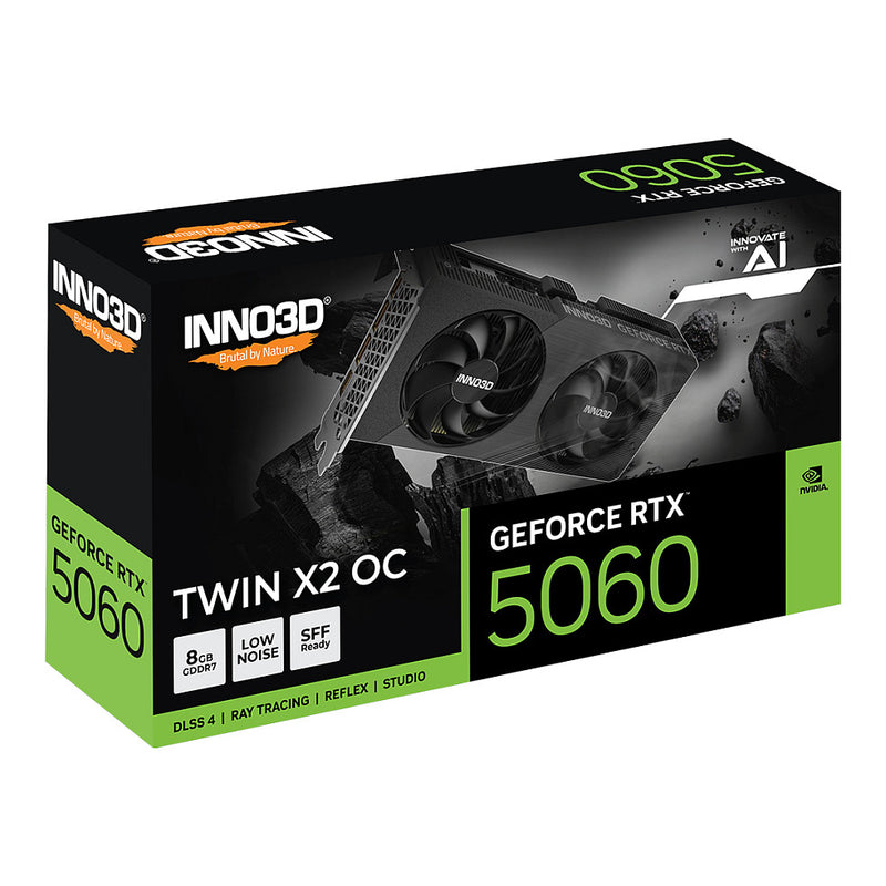 INNO3D Grafikkarte – RTX 5060, 8 GB schneller Speicher