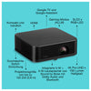 EPSON Lifestudio Projektor – Tragbar, 700 Lumen Helligkeit