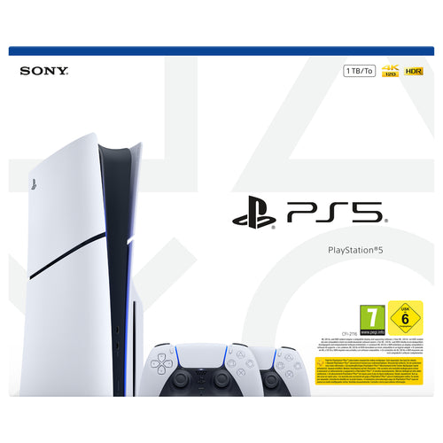 Sony PlayStation 5 – 1 TB SSD, inkl. 2 Controller