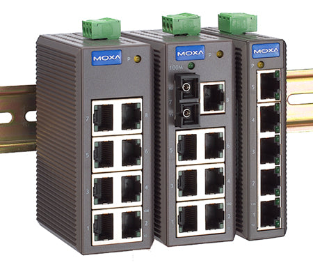Moxa Netzwerkswitch – 5 Ports, einfache Einrichtung